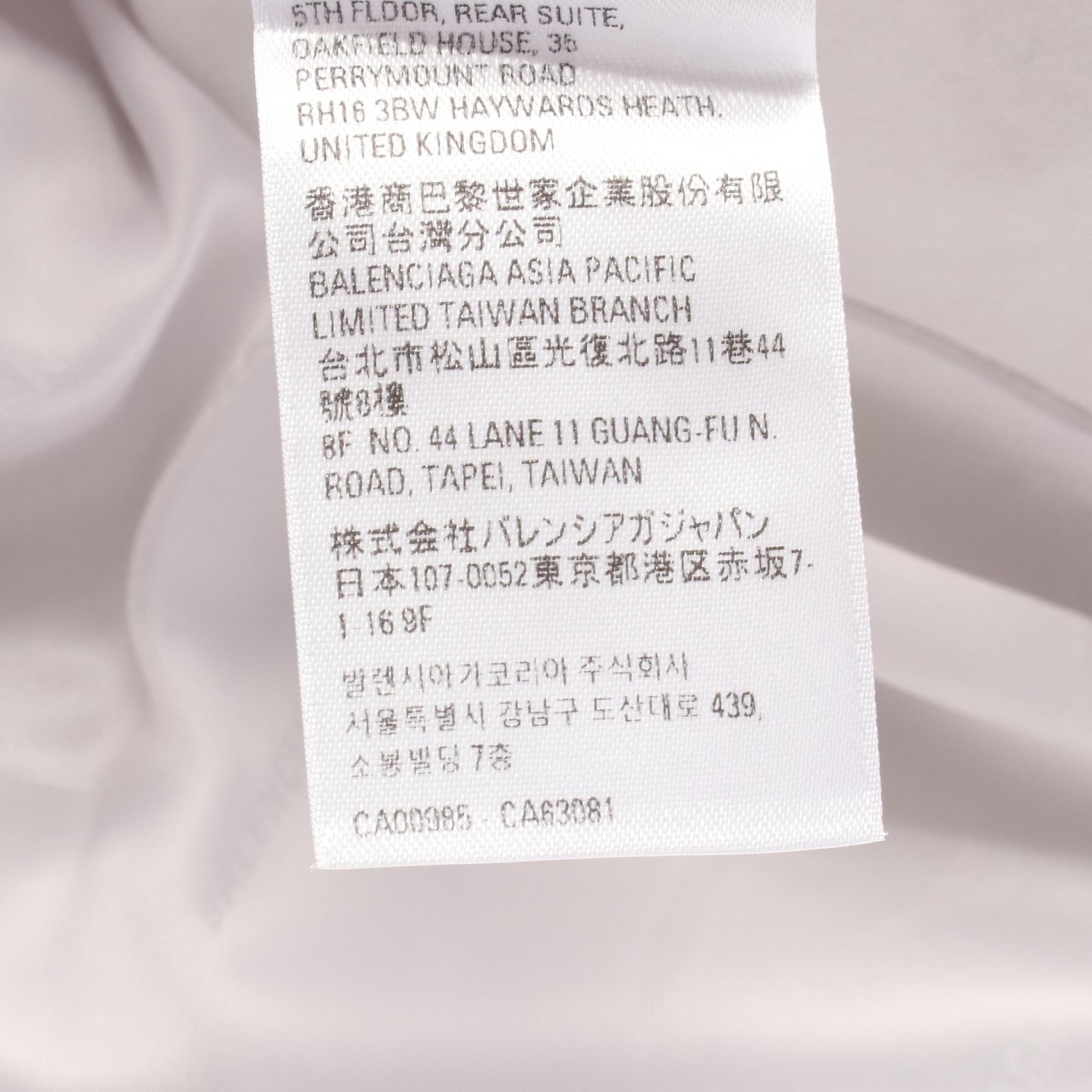 バレンシアガ コットンコート