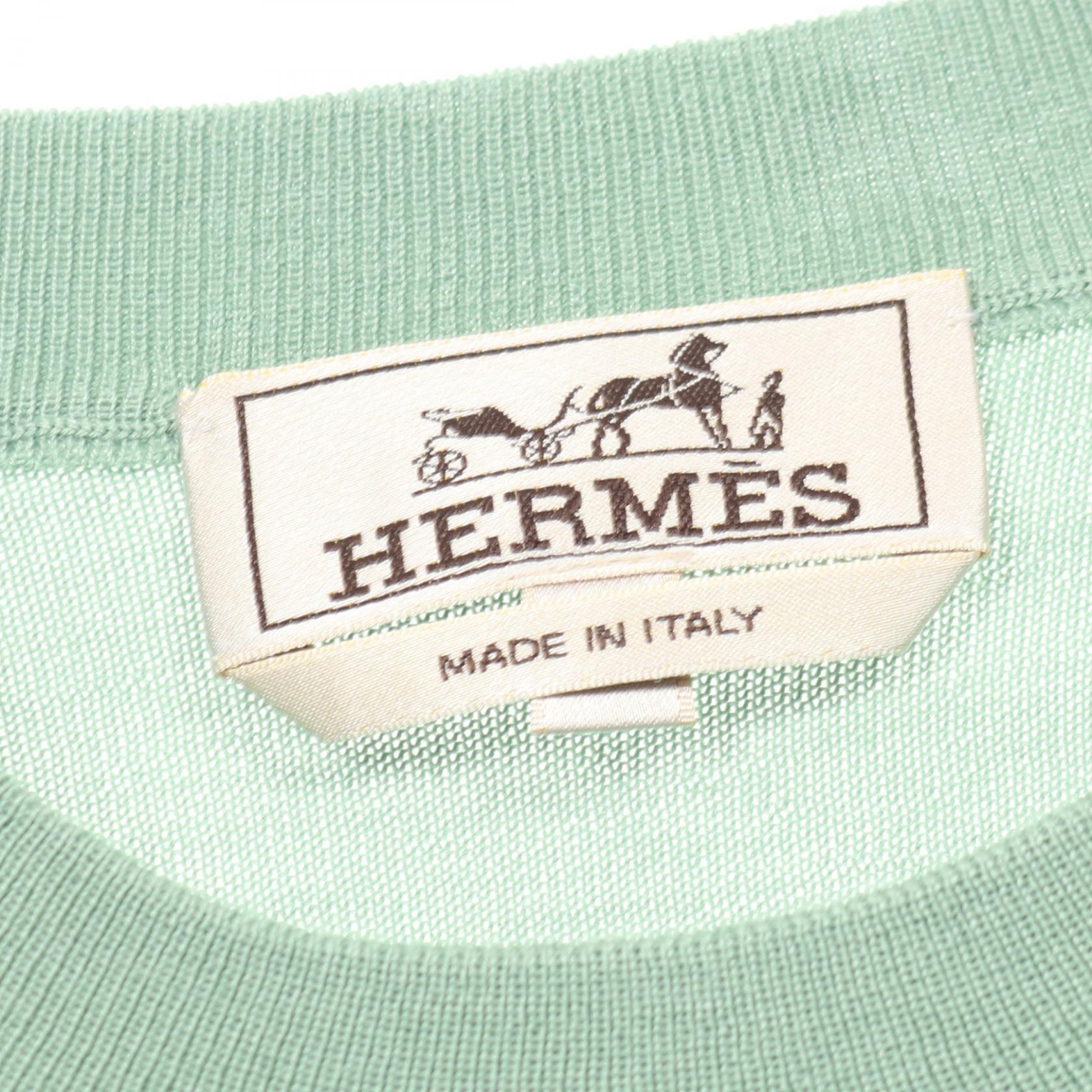 エルメス シルクカシミヤニットトップス