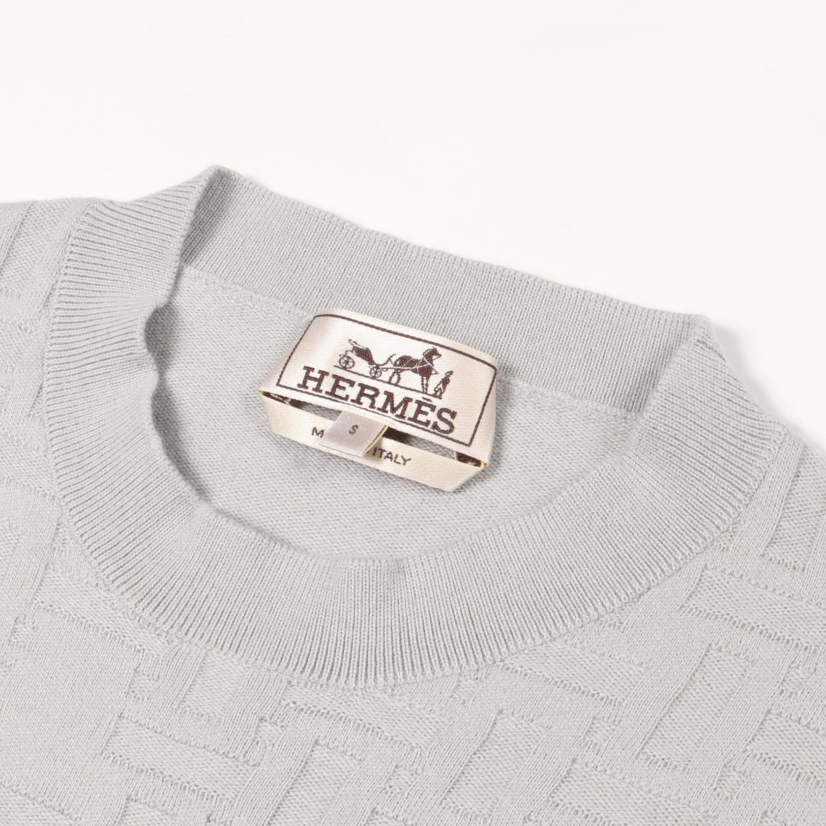 エルメス Point Faubourg カシミヤシルクニット