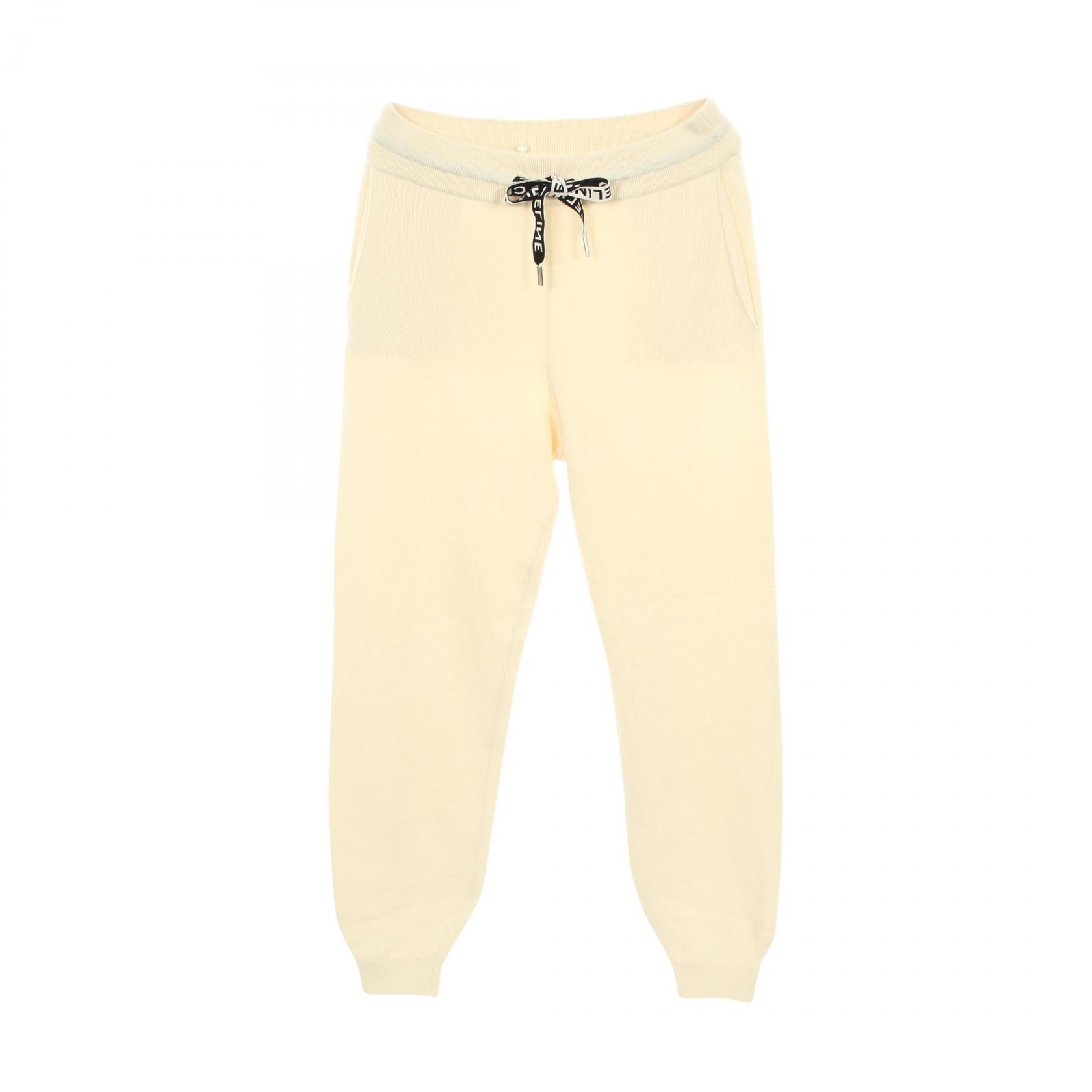セリーヌ ウールカシミヤニットパンツ