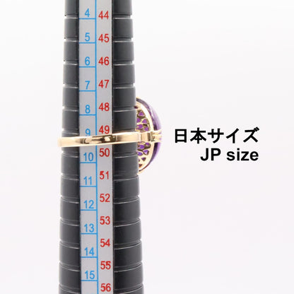 K18 色石リング
