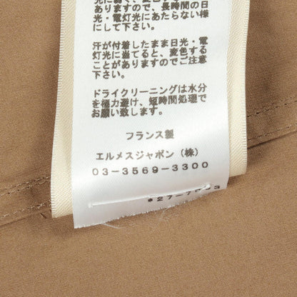 エルメス ツイリーネック コットンブラウス