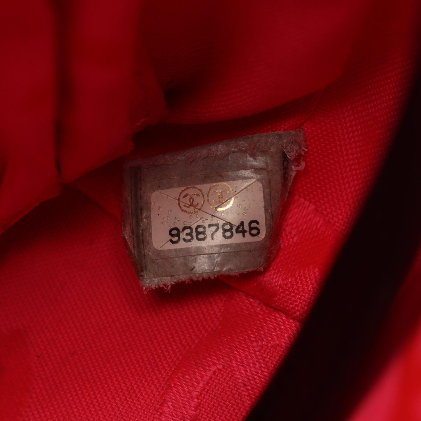 シャネル カンボンライン レザートートバッグ