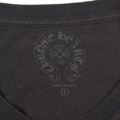 クロムハーツ ホースシューフローラルクロス コットン長袖Tシャツ