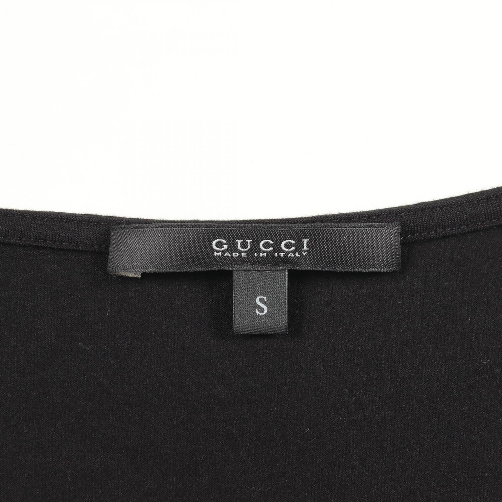 グッチ インターロッキングG レーヨンTシャツ