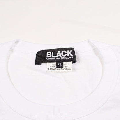 ブラックコムデギャルソン コットン 半袖Tシャツ