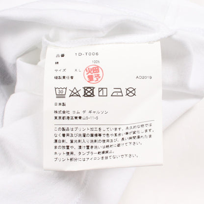 ブラックコムデギャルソン コットン 半袖Tシャツ