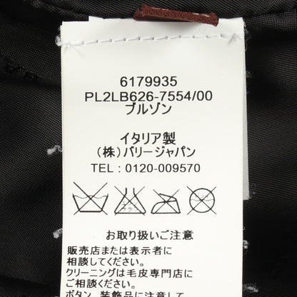 バリー フリルレザージャケット