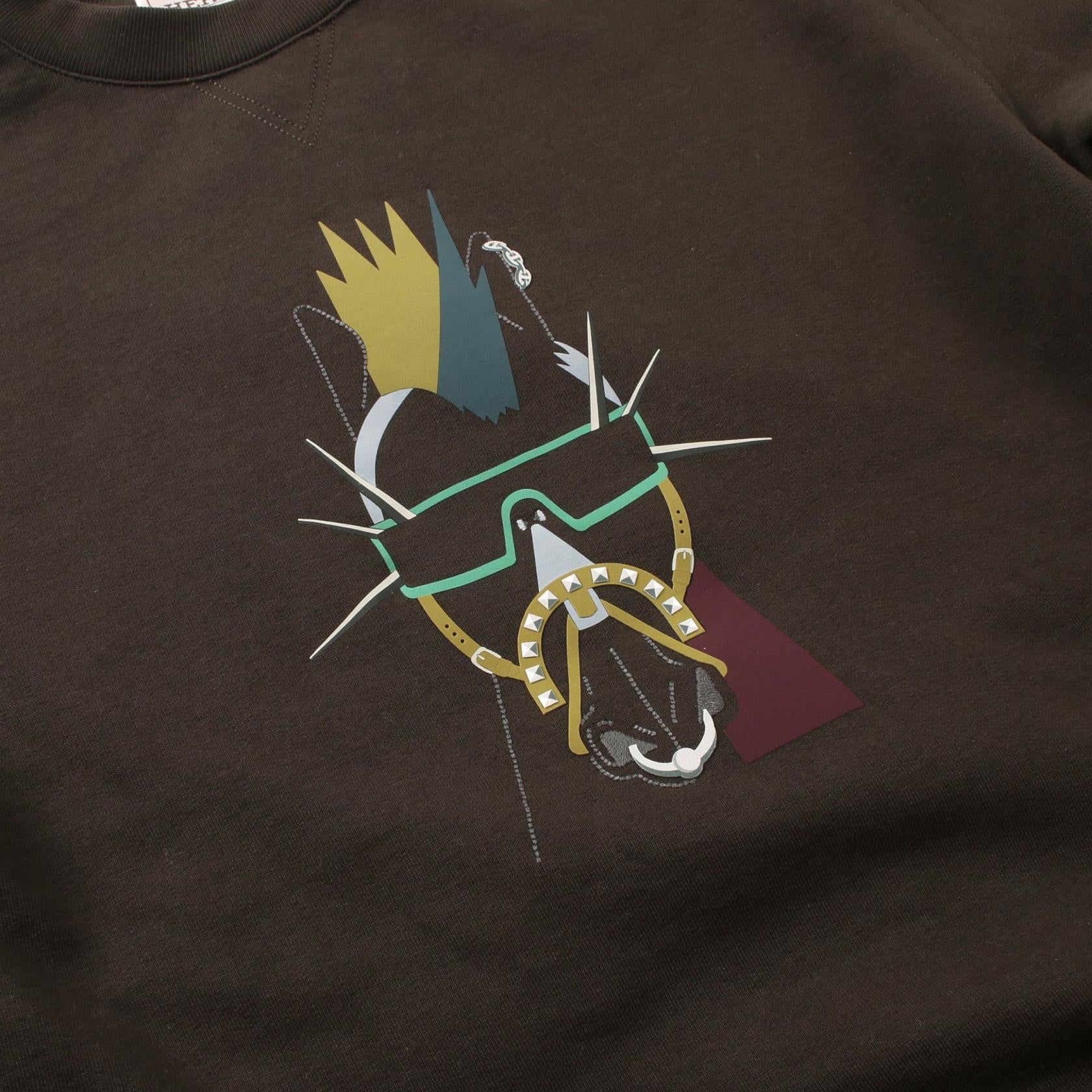 エルメス Punk'H コットンスウェットシャツ