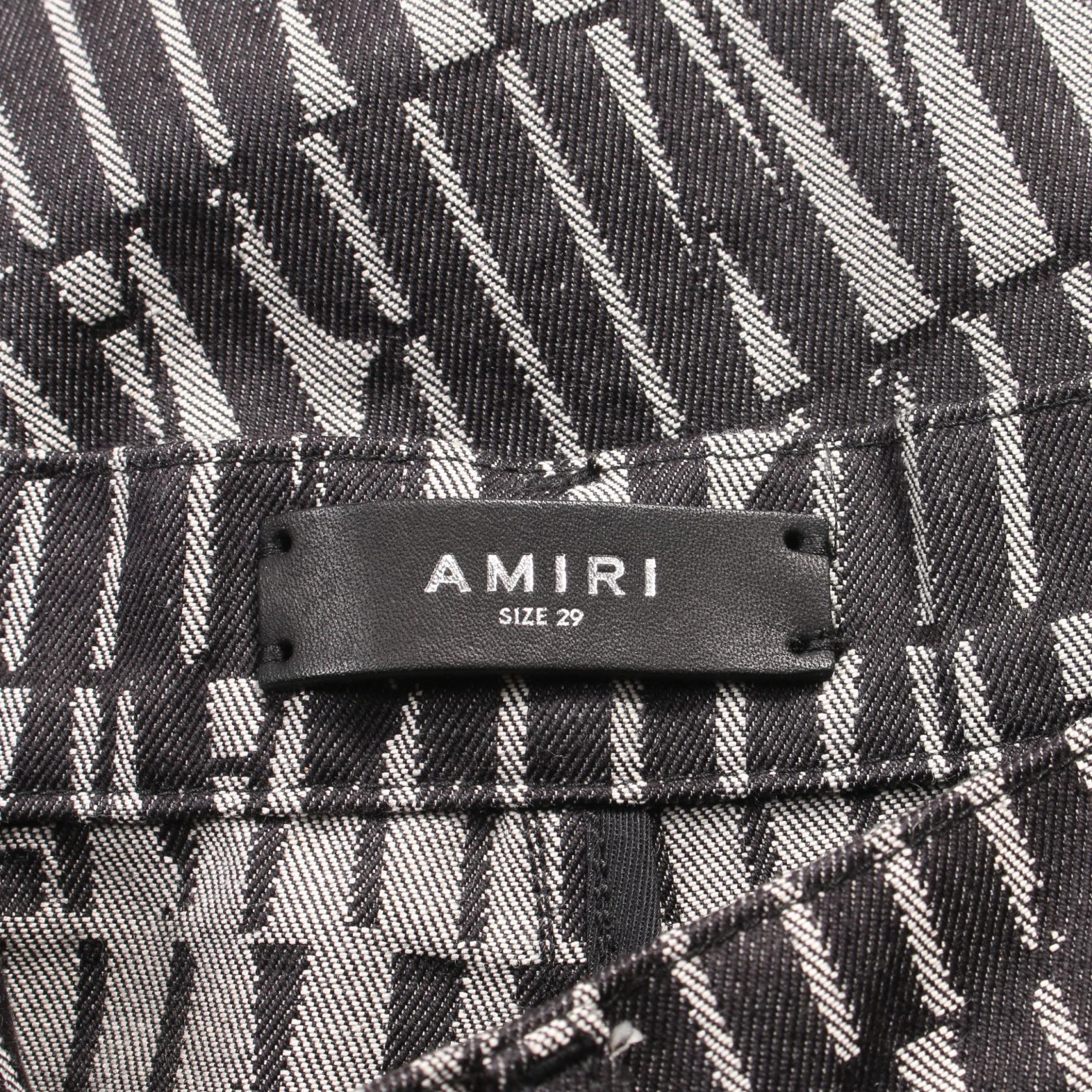 アミリ コットンデニムパンツ