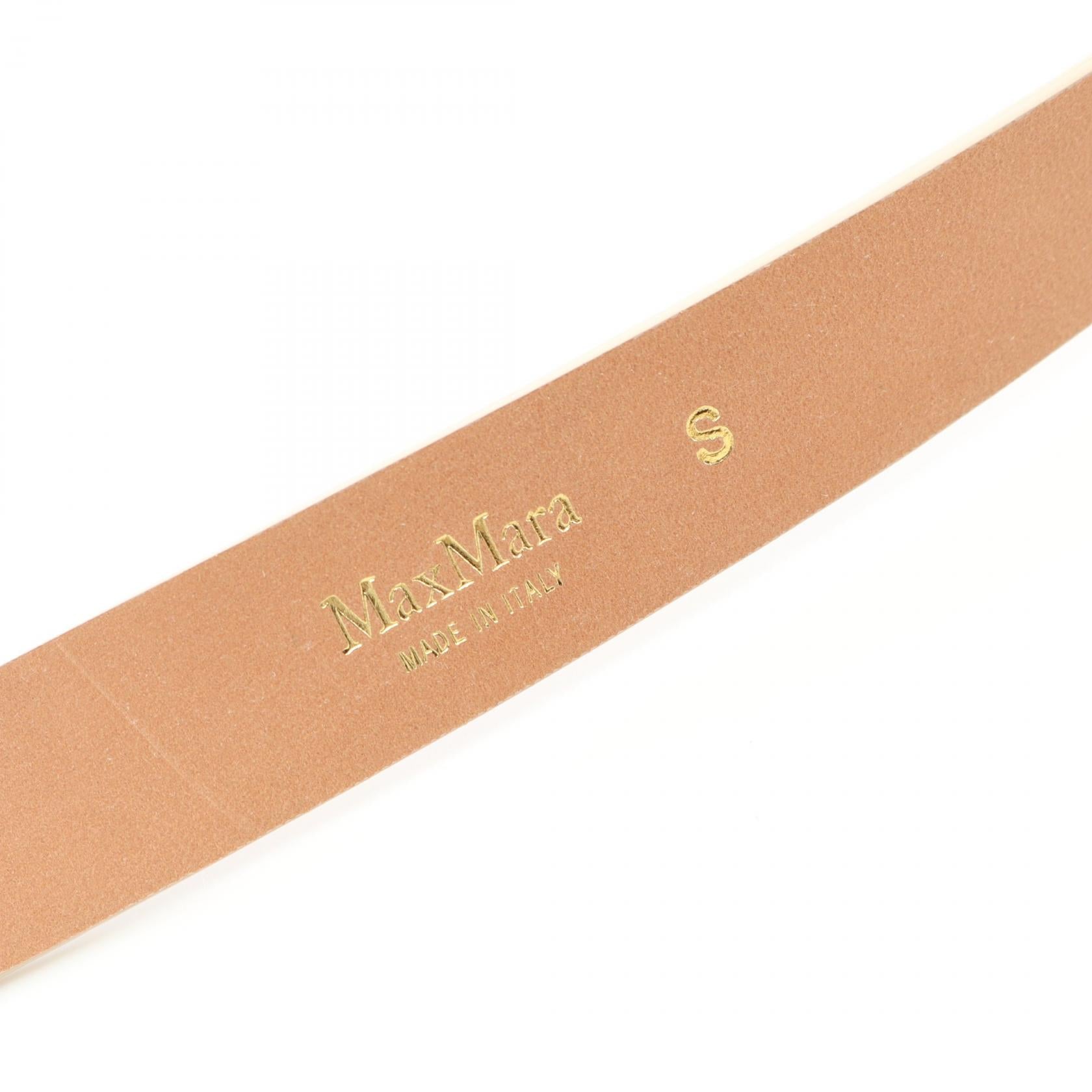 Max Mara MALAGA レザー ベルト