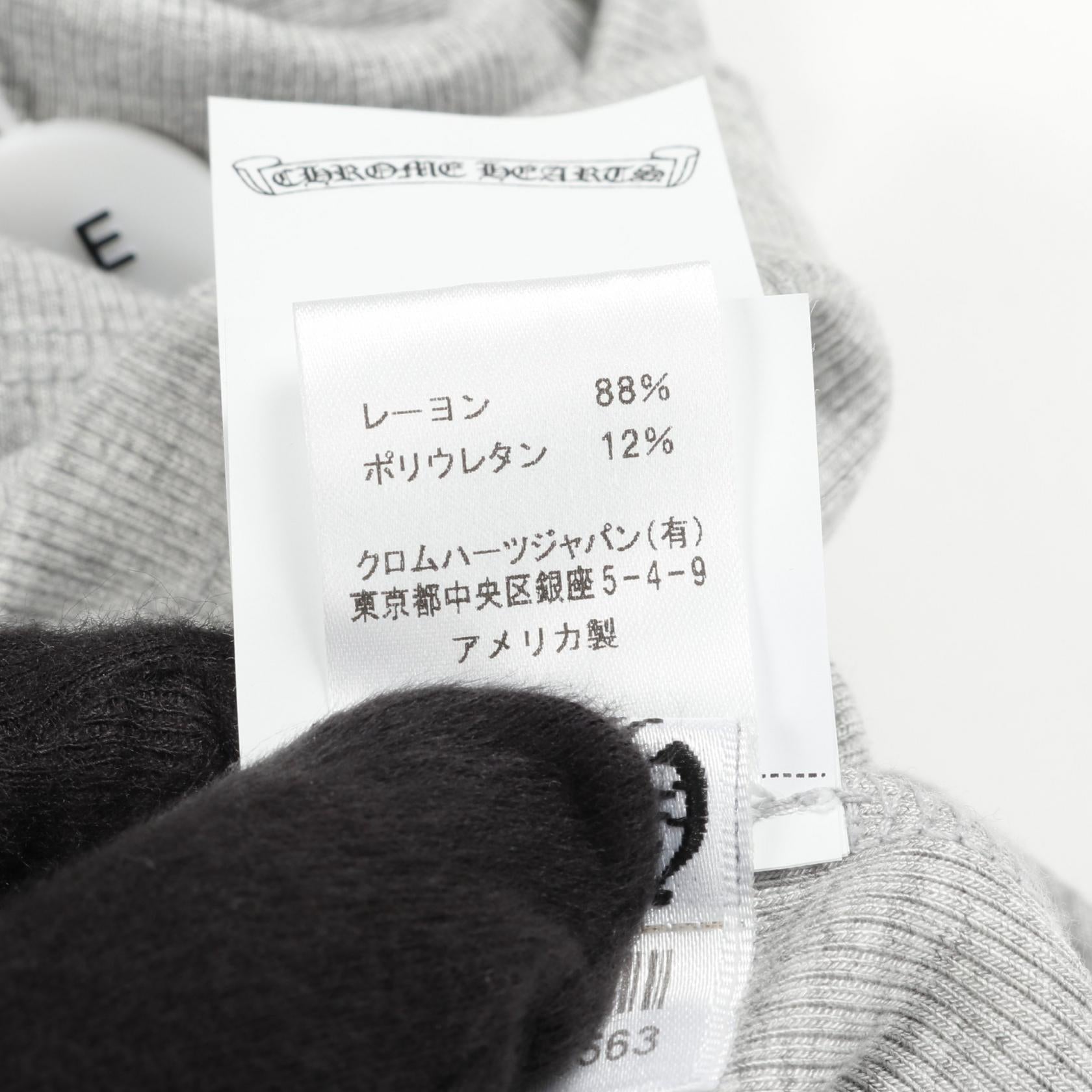 クロムハーツ Y NOT CH刺繍 レーヨン ポリウレタン ワンピース