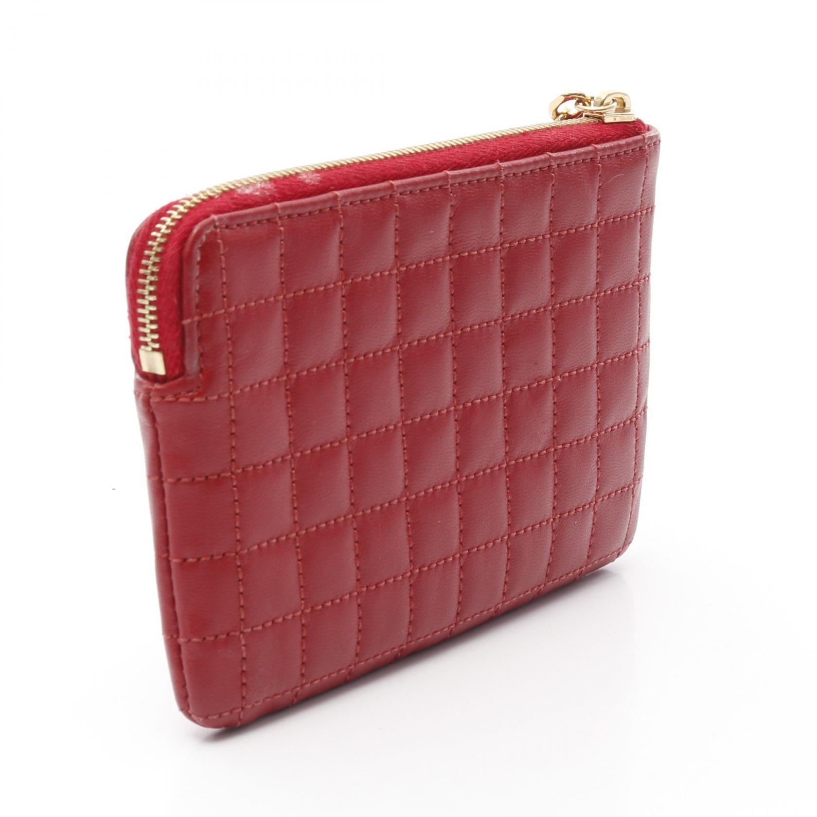 セリーヌ コイン＆カード ポーチ レザー