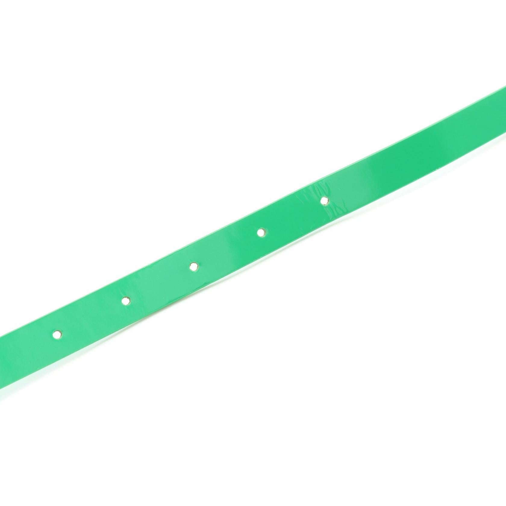 ボッテガ ヴェネタ トライアングル バックル レザー ベルト