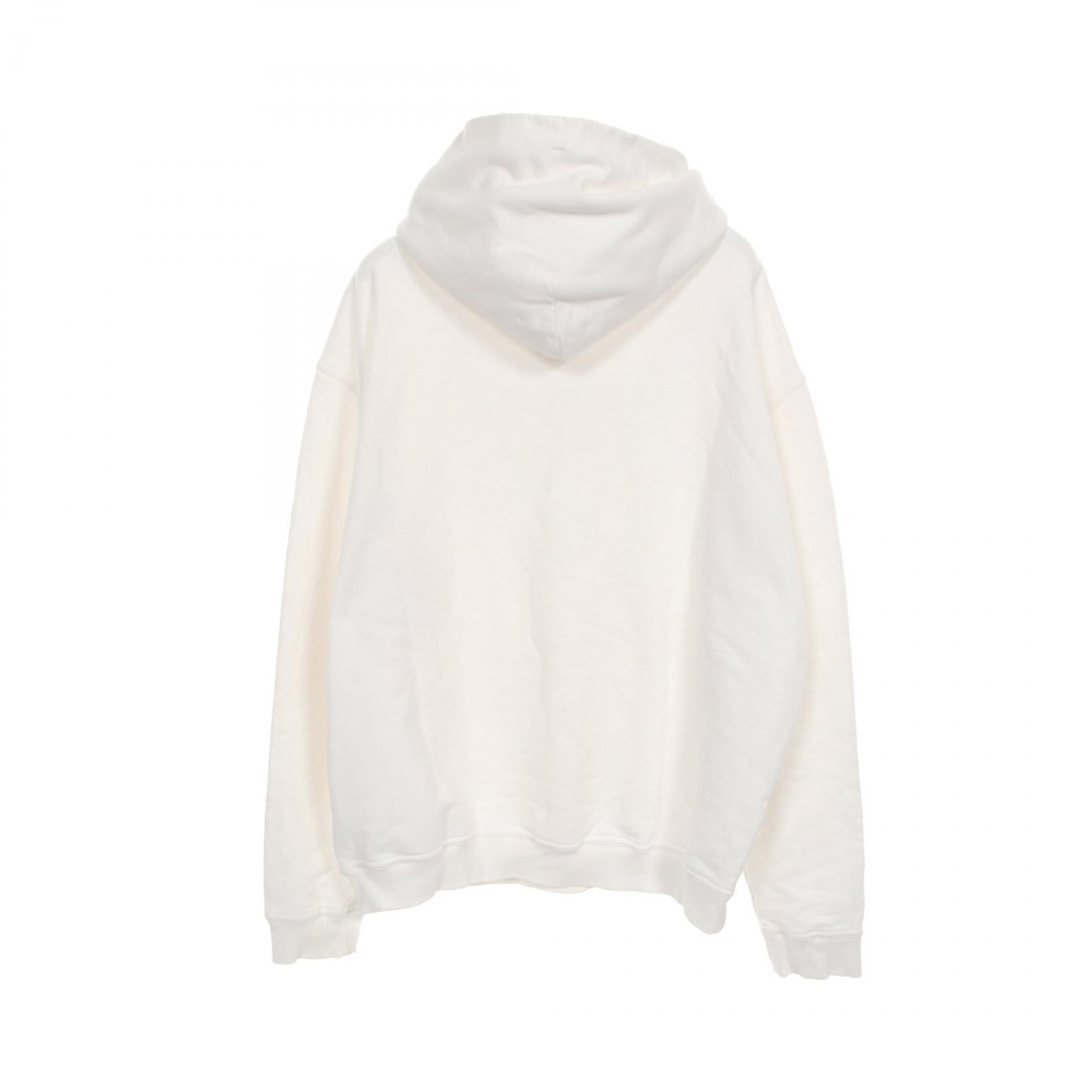 Maison Margiela アップサイド ダウン ロゴ コットン フーディ