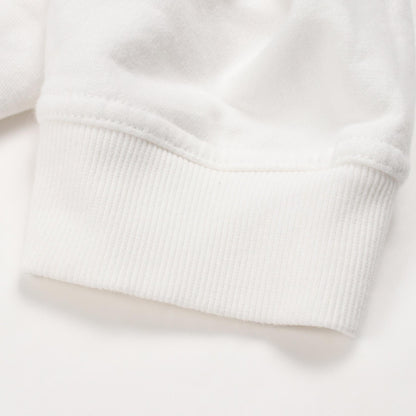 Maison Margiela アップサイド ダウン ロゴ コットン フーディ
