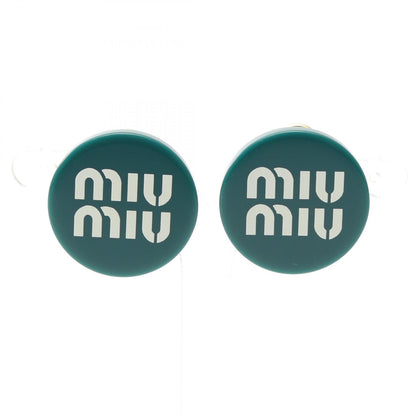 ミュウ ミュウ ロゴ イヤリング