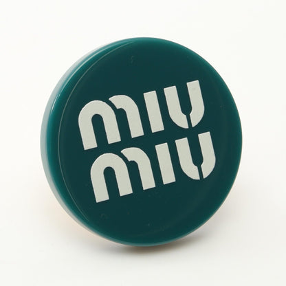 ミュウ ミュウ ロゴ イヤリング