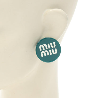 ミュウ ミュウ ロゴ イヤリング