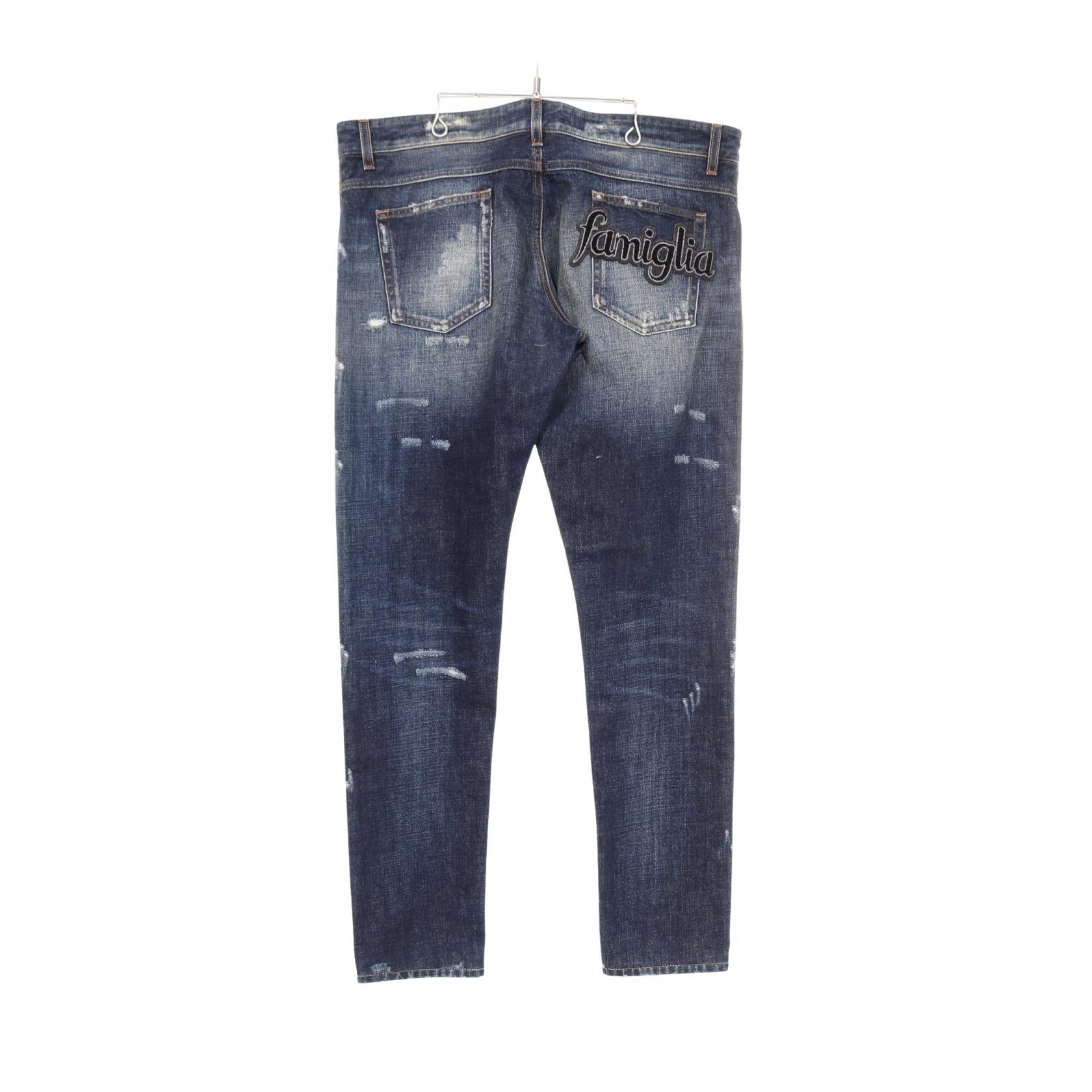 ドルチェ & ガッバーナ コットン デニム パンツ