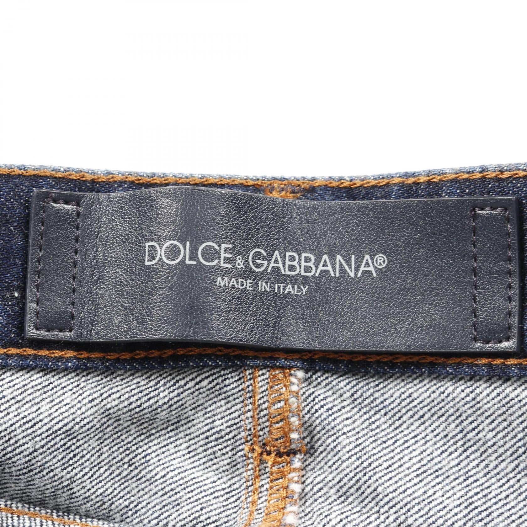 ドルチェ & ガッバーナ コットン デニム パンツ