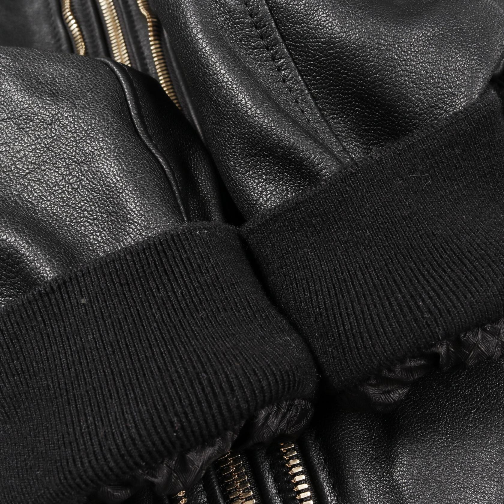 ドルチェ & ガッバーナ ゴート レザー ジャケット