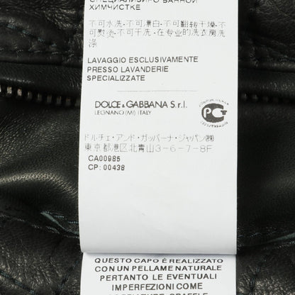 ドルチェ & ガッバーナ ラムレザー ジャケット