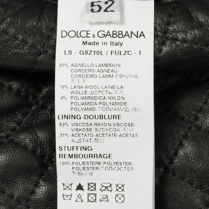 ドルチェ & ガッバーナ ラムレザー ジャケット