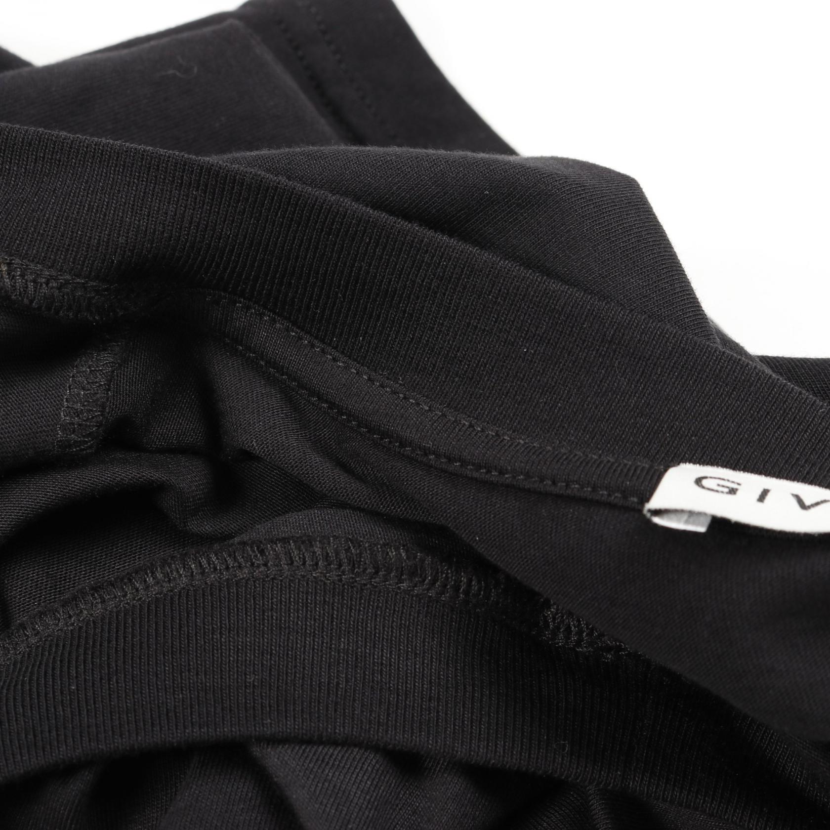 ジバンシィ ロゴ 刺繍 コットン トップ