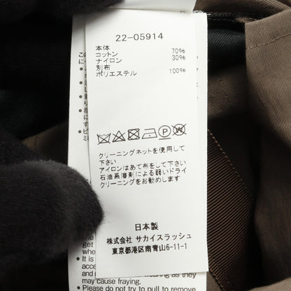 サカイ コットンナイロンワンピース