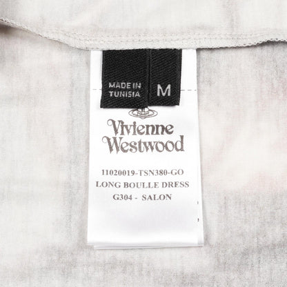 ヴィヴィアン ウエストウッド サロン アートワーク ロング ブール ドレス ビスコース