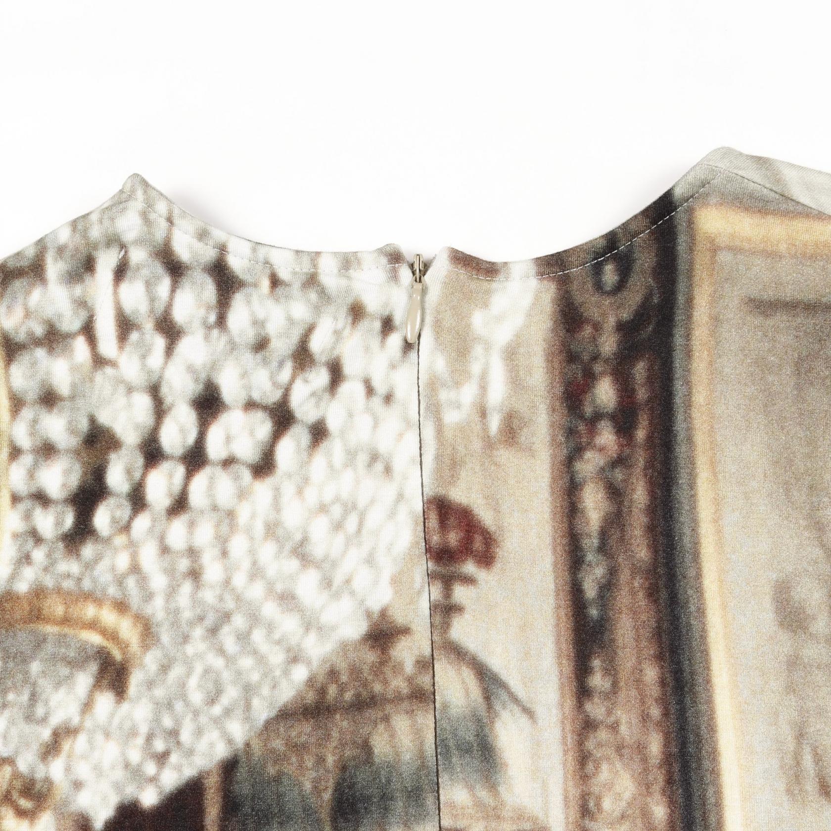 ヴィヴィアン ウエストウッド サロン アートワーク ロング ブール ドレス ビスコース