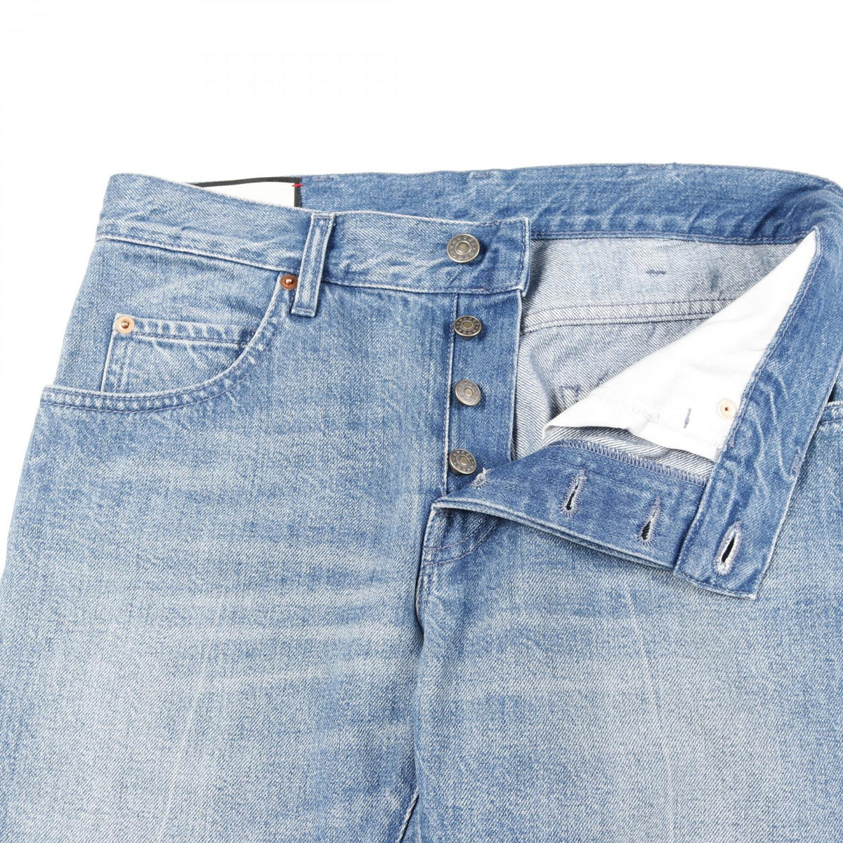 グッチ コットンデニムパンツ