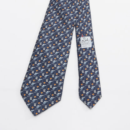 エルメス TENUE DE JOCKEY シルク タイ
