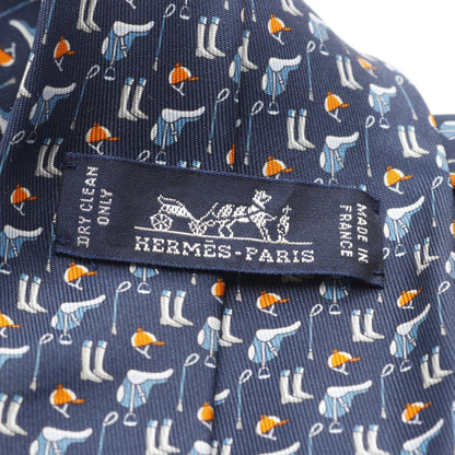 エルメス TENUE DE JOCKEY シルク タイ