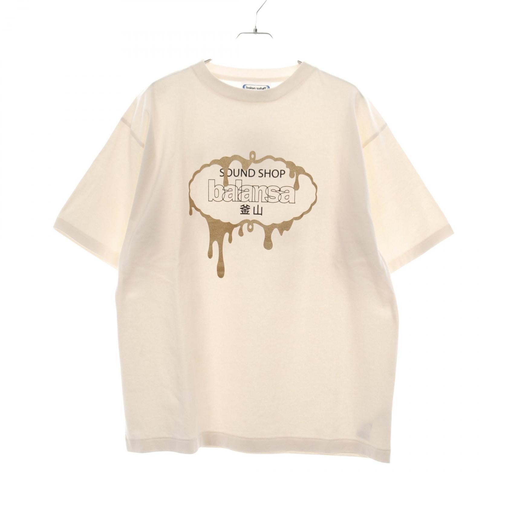 FLAGSTUFF F-LAGSTUF-F × SOUND SHOP コットン トップ