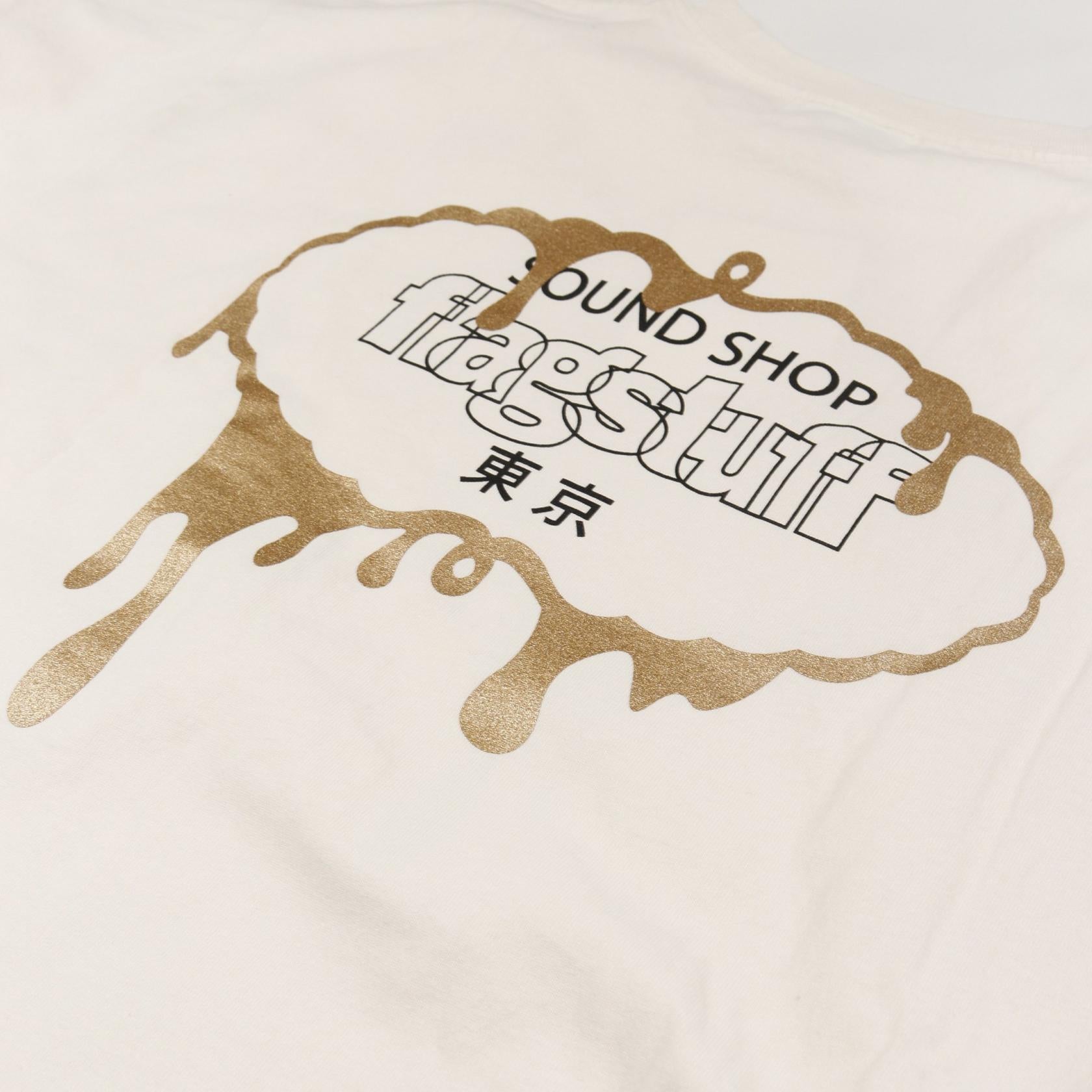 FLAGSTUFF F-LAGSTUF-F × SOUND SHOP コットン トップ