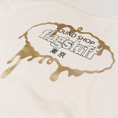 FLAGSTUFF F-LAGSTUF-F × SOUND SHOP コットン トップ
