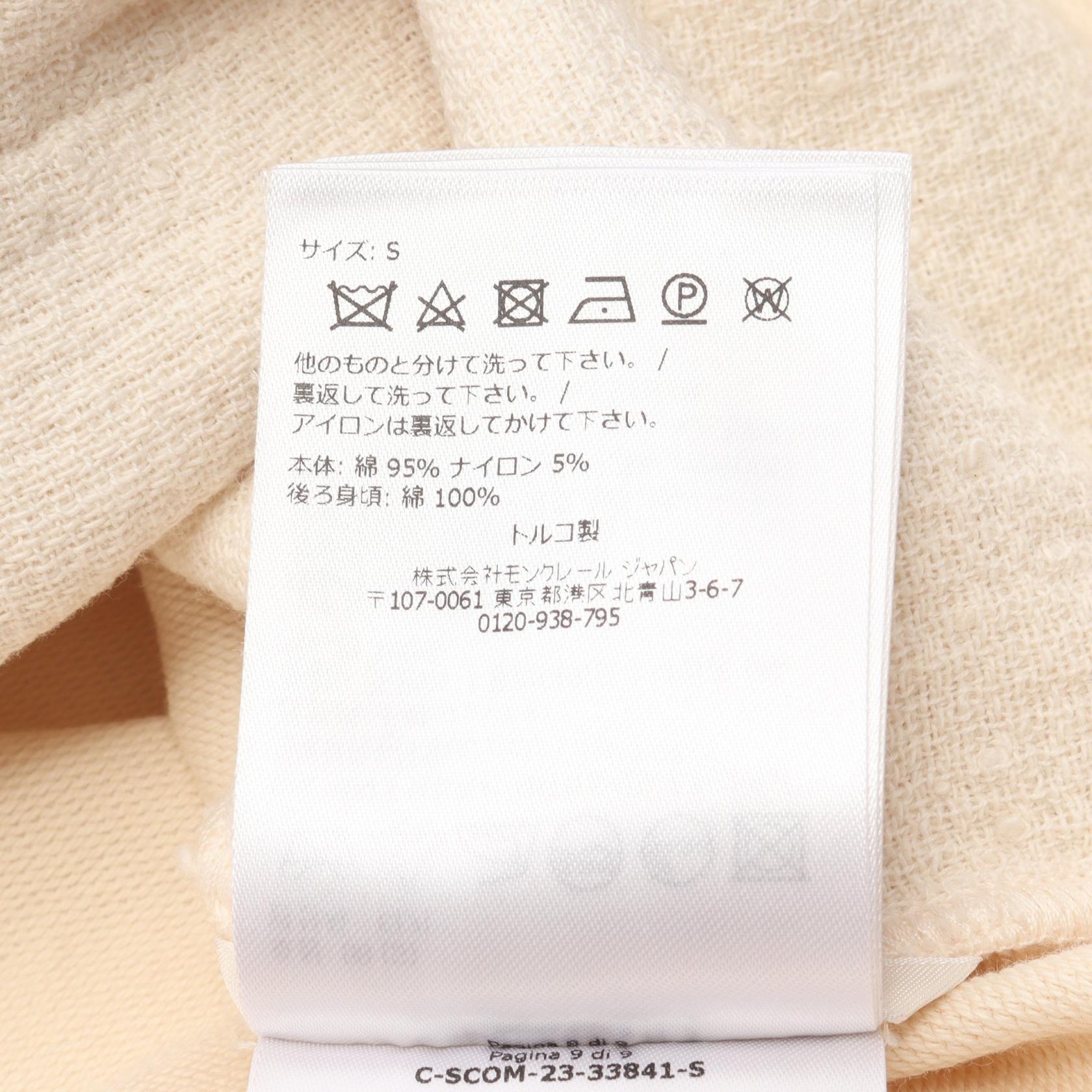 モンクレール MANICHE CORTE コットンカットソー