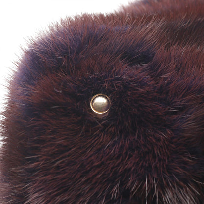 トッズ レザー ファー 2ウェイ ハンドバッグ