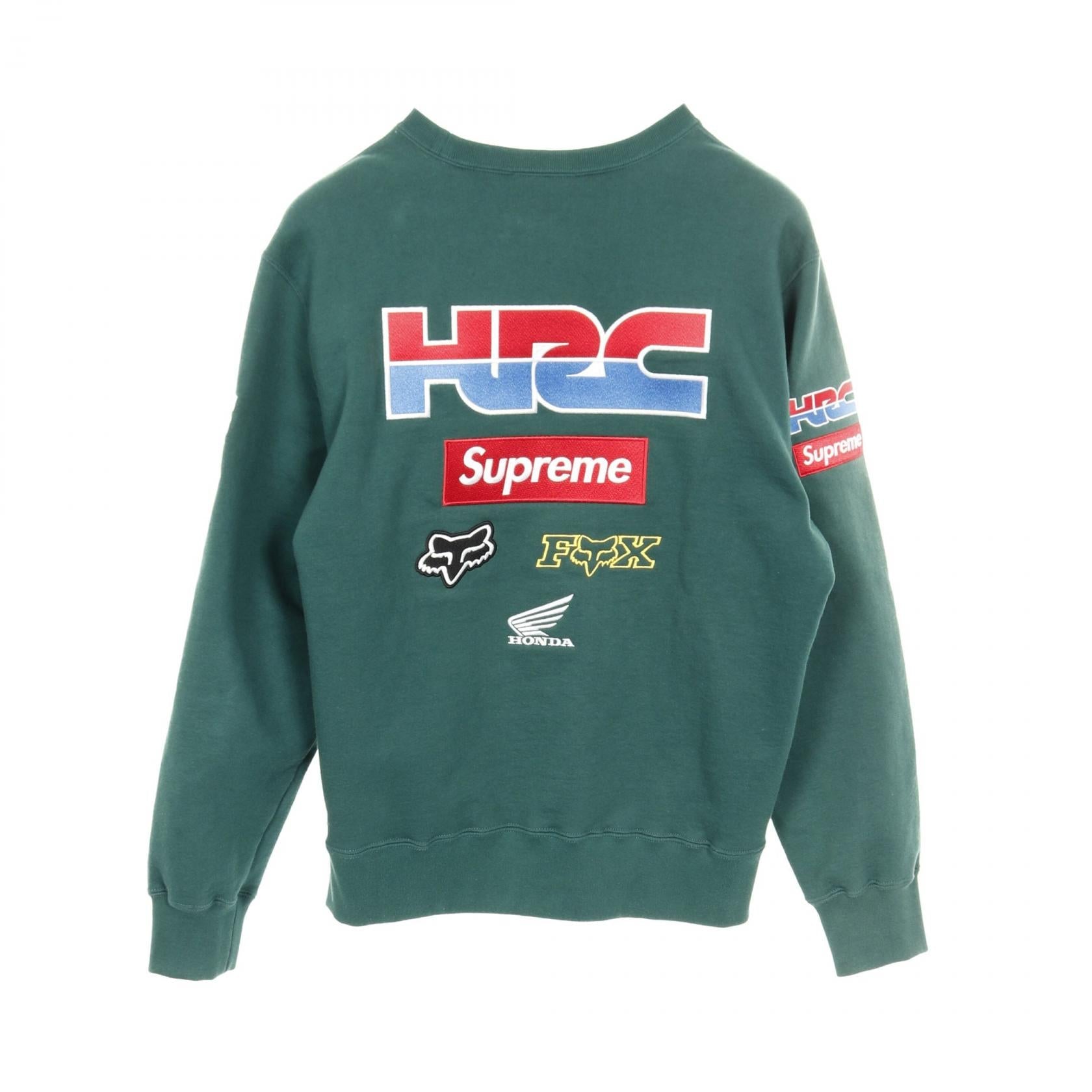 Supreme × Honda Fox Racing クルーネック コットン スウェットシャツ