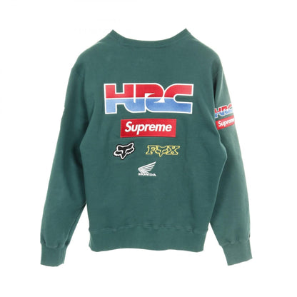Supreme × Honda Fox Racing クルーネック コットン スウェットシャツ