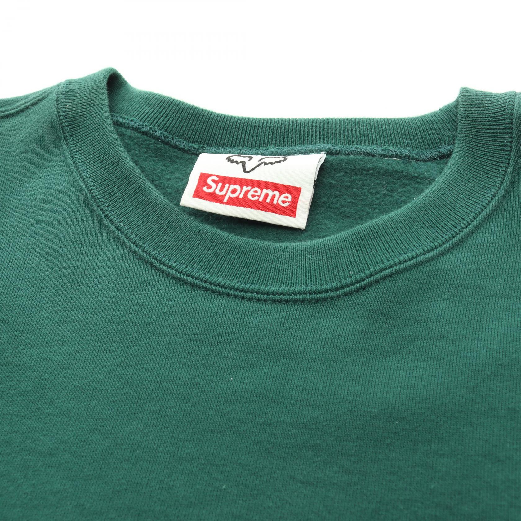 Supreme × Honda Fox Racing クルーネック コットン スウェットシャツ