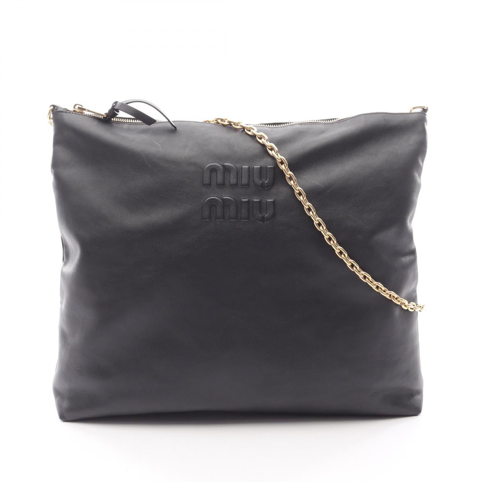 ミュウ ミュウ 5BC114 レザー トート バッグ