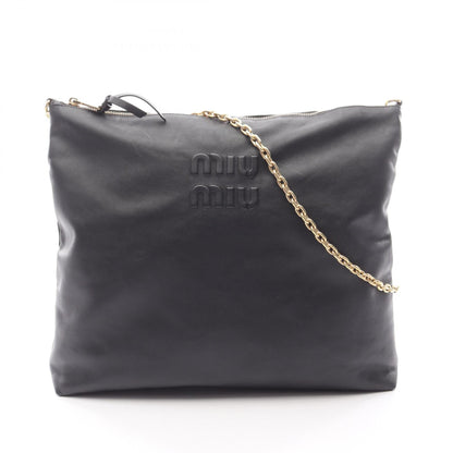 ミュウ ミュウ 5BC114 レザー トート バッグ