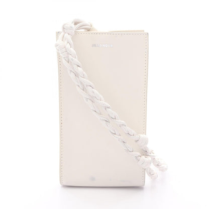 ジルサンダー TANGLE レザーショルダーバッグ