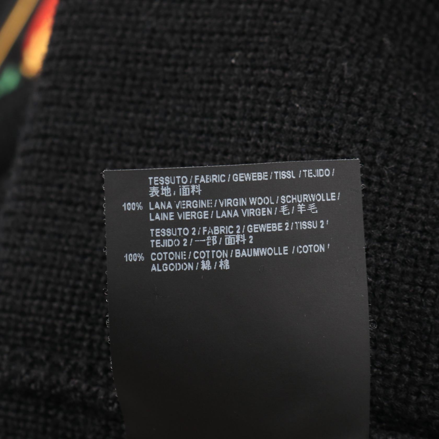バレンシアガ SLEEVE PRIDE HOODIE ウール コットン ニット