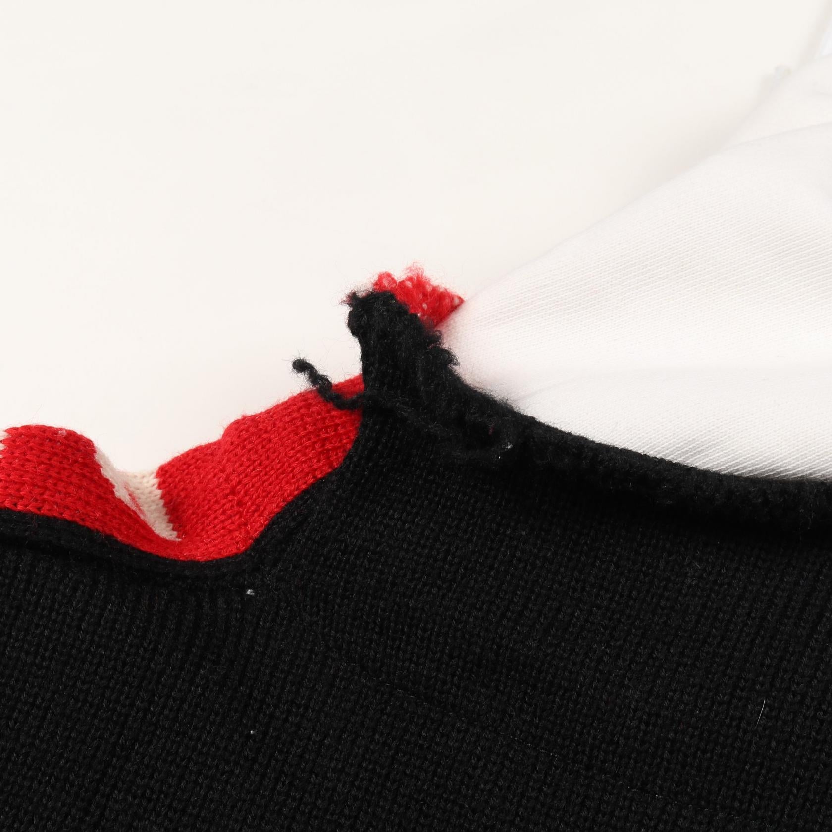 バレンシアガ SLEEVE PRIDE HOODIE ウール コットン ニット