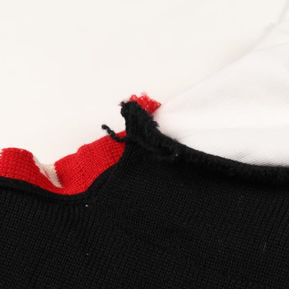 バレンシアガ SLEEVE PRIDE HOODIE ウール コットン ニット