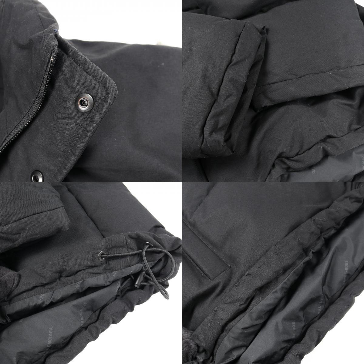 バレンシアガ BOXY PUFFER ナイロンジャケット